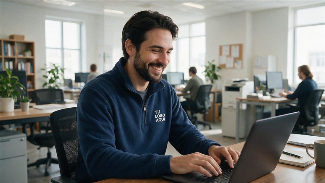 Sudaderas y abrigo de trabajo personalizados en Vigo